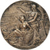 Francia, medaglia, Chambre de Commerce de Calais, Business & industry, 1828
