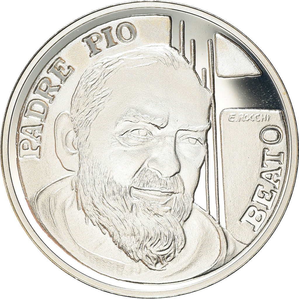 Italien, Medaille, Iubilaeum, Padre Pio, Beato, Religions & beliefs, 2000