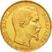 Francia, Napoleon III, Napoléon III, 20 Francs, 1852, Paris, SPL-, Oro, KM:7...
