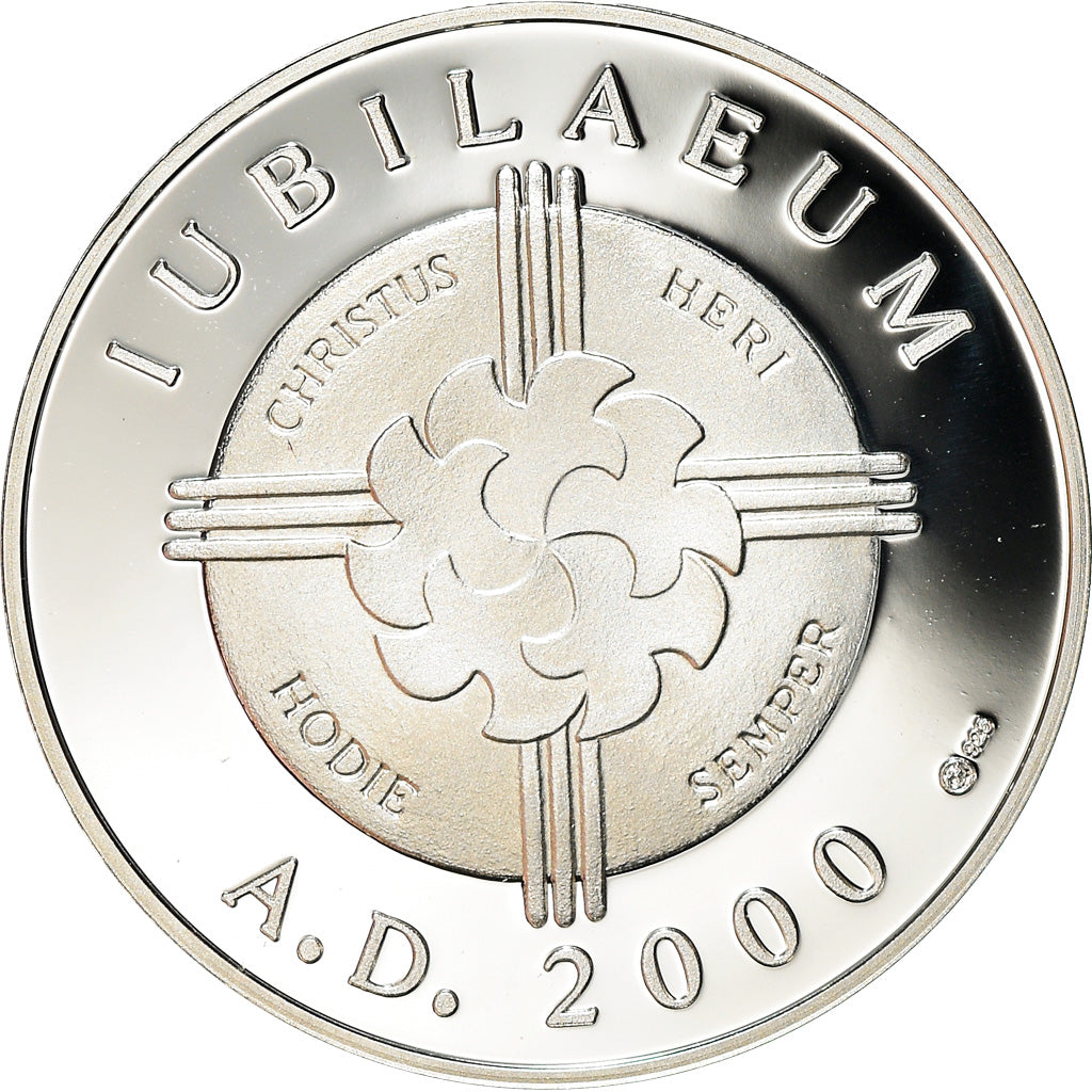 Italie, Médaille, Iubilaeum, Adam et Eve, Religions & beliefs, 2000, FDC