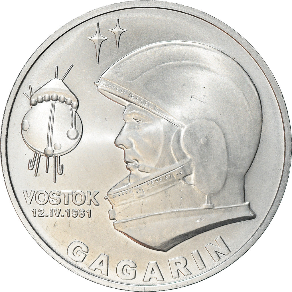 Russland, Medaille, Gagarin, International Space Station, Sciences &