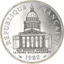 Coin, France, Panthéon, 100 Francs, 1982, Paris, MS(65-70), Silver, KM:951.1