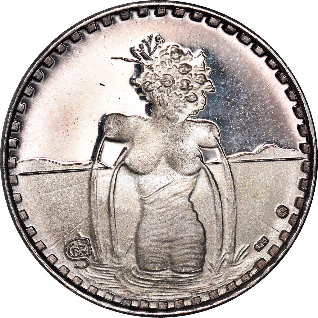Italien, Medaille, I Marenghi del Sole, 1 Marengo, Grado, 1972, UNZ+, Silber