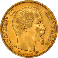 Moneta, Francia, Napoleon III, Napoléon III, 20 Francs, 1860/50, Paris, BB+