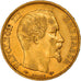 Moneta, Francia, Napoleon III, Napoléon III, 20 Francs, 1860/50, Paris, BB+