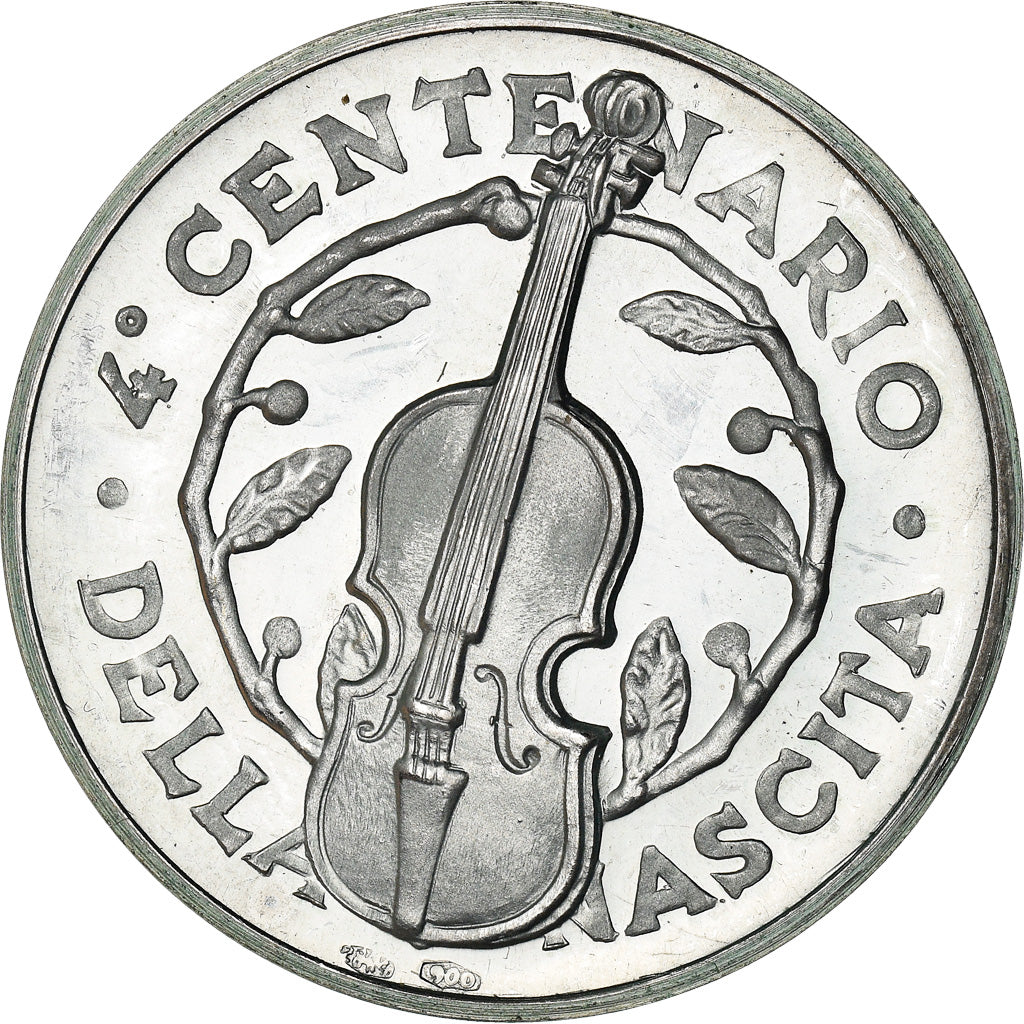 Italy, Medal, Claudio Monteverdi, Musique, 1967, Monassi, MS(63), Silver