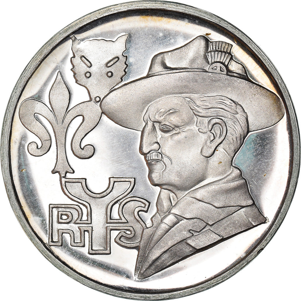 Italy, Medal, Scoutismo, 1968, MS(63), Silver