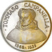 Italia, medaglia, Tommaso Campanella, Arts & Culture, 1968, SPL, Argento