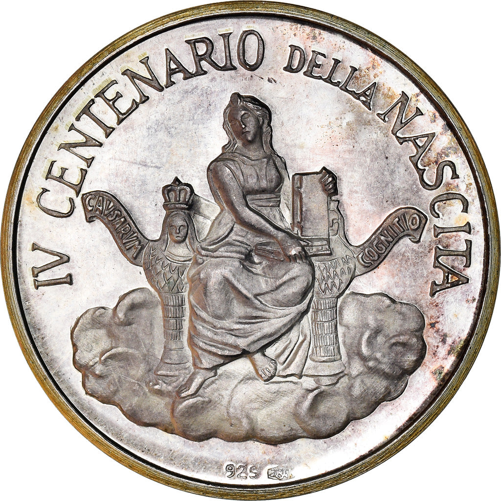 Italia, medaglia, Tommaso Campanella, Arts & Culture, 1968, SPL, Argento