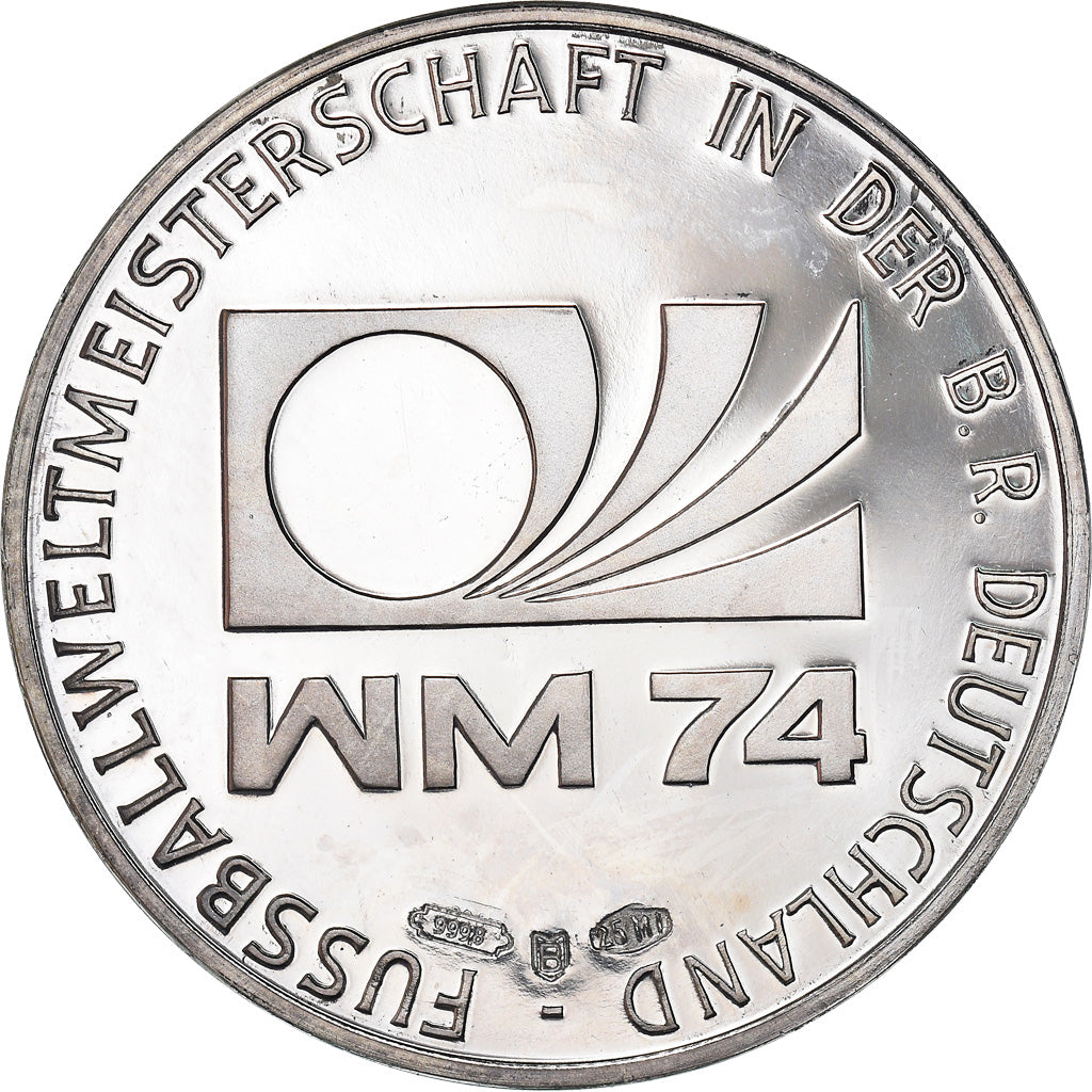 Germania, medaglia, Football, FIFA World Cup, Sports & leisure, 1974, Bertoni
