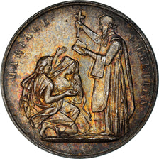 France, Medal, Mariage Chrétien, Religions & beliefs, MS(63), Silver
