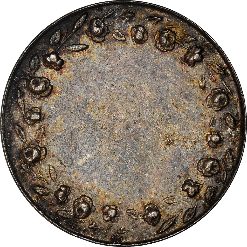 France, Medal, Mariage Chrétien, Religions & beliefs, MS(63), Silver