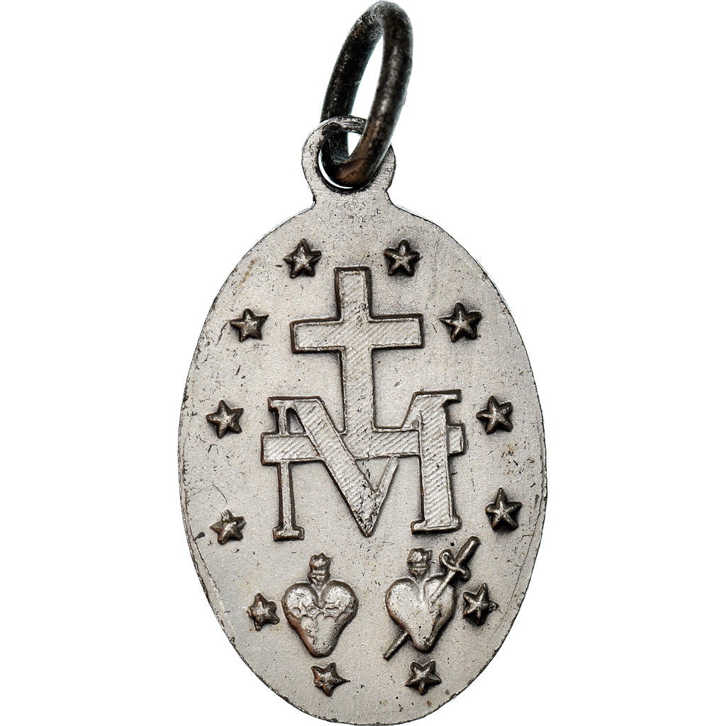 França, Medal, Religion, Marie Conçue sans Péché, 1830, AU(55-58), Bronze