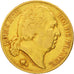 France, Louis XVIII, 20 Francs, 1817, Paris, VF(30-35),Gold,KM 712.1,Gadoury1028
