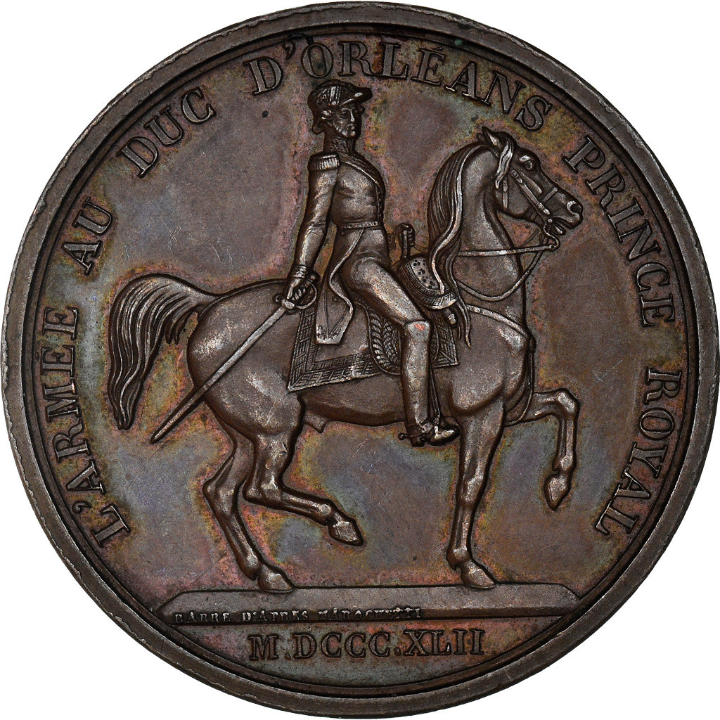 Frankrijk, Medaille, Louis Philippe I, L'Armée au Duc d'Orléans Prince Royal