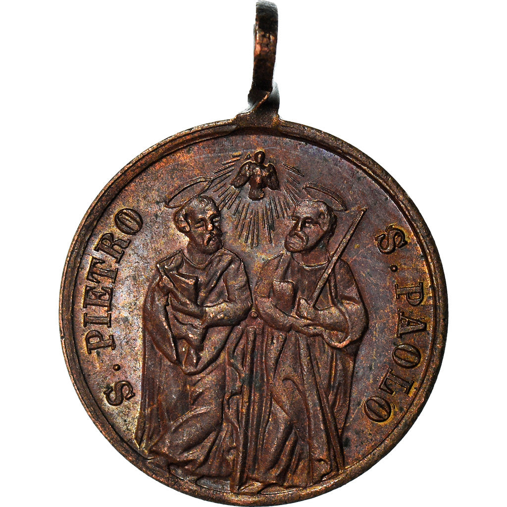 Vatican, Medal, Léon XIII, S. Pietro-S. Paolo, Religions & beliefs, MS(63)