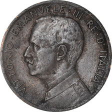Moneta, Italia, Vittorio Emanuele III, 2 Centesimi, 1911, Rome, MB+, Bronzo