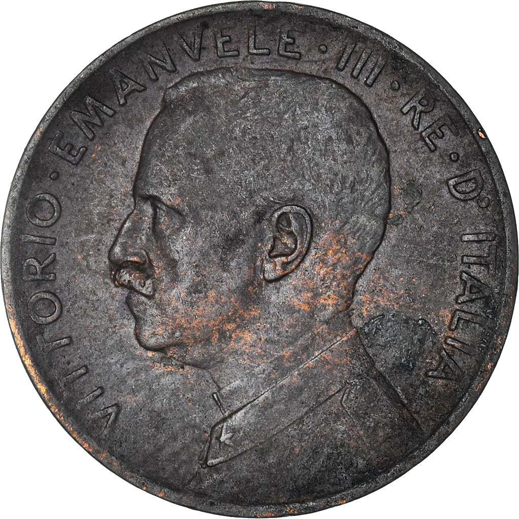 Moneta, Italia, Vittorio Emanuele III, 2 Centesimi, 1911, Rome, MB+, Bronzo
