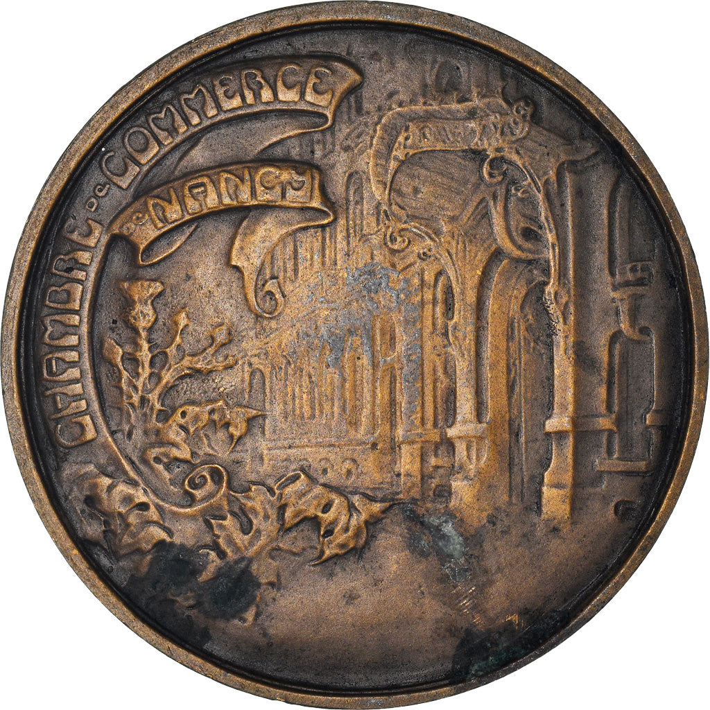 France, Medal, Chambre de Commerce de Nancy, Business & industry, Prouvé