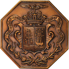 Francia, Token, Chambre de Commerce d'Elbeuf, Business & industry, 1862, SPL+