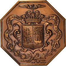 France, Token, Chambre de Commerce d'Elbeuf, Business & industry, 1862, MS(63)