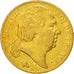 France, Louis XVIII, 20 Francs, 1819, Paris, EF(40-45),Gold, KM712.1,Gadoury1028