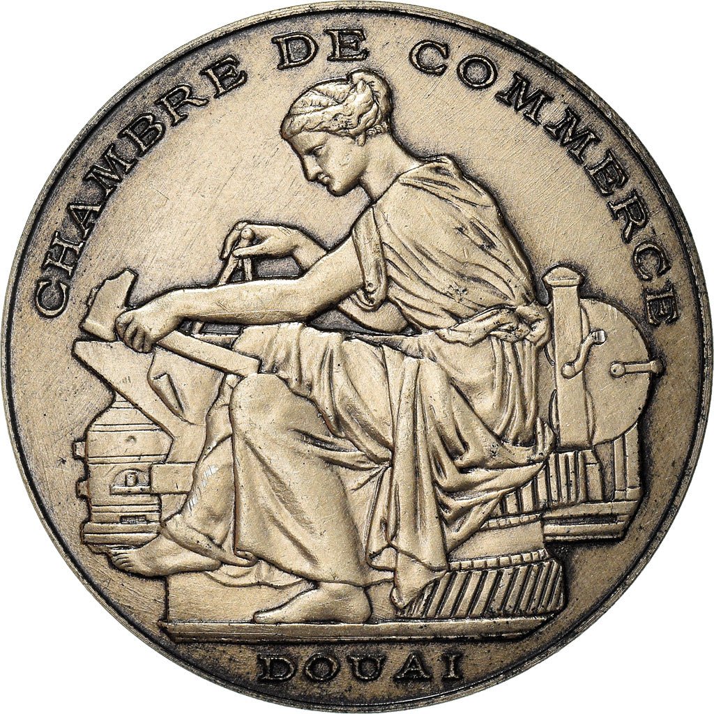 France, Token, Chambre de commerce de Douai, AU(55-58), Silver