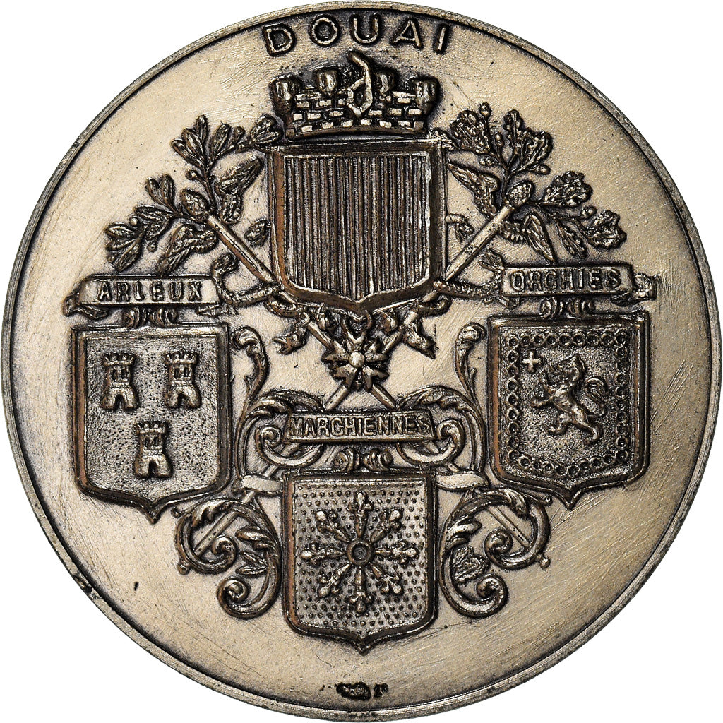 France, Token, Chambre de commerce de Douai, AU(55-58), Silver