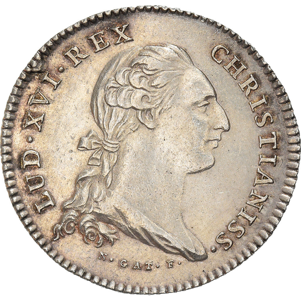 França, Token, Louis XV, Etats d'Artois, História, Gatteaux, AU(55-58), Prata