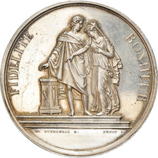 França, Medal, Mariage, Fidélité Bonheur, Crenças e religiões, 1838, De