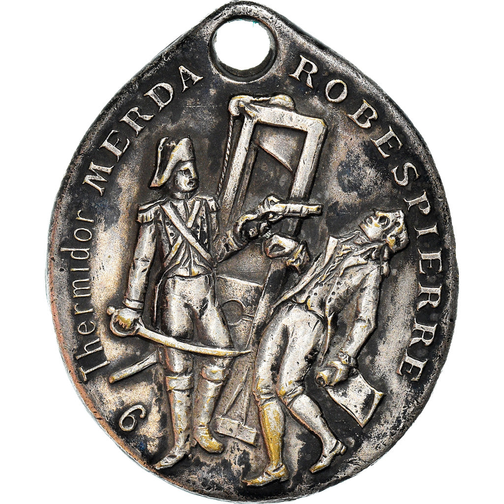 France, Medal, Ala Mémoire des Victimes de la Terreur, Robespierre, History