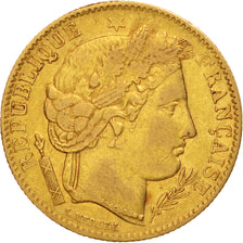 Coin, France, Cérès, 10 Francs, 1850, Paris, EF(40-45), Gold, KM:770