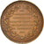 France, Medal, Masonic, Société Franklin et Montyon, 1833, Barre, AU(50-53)