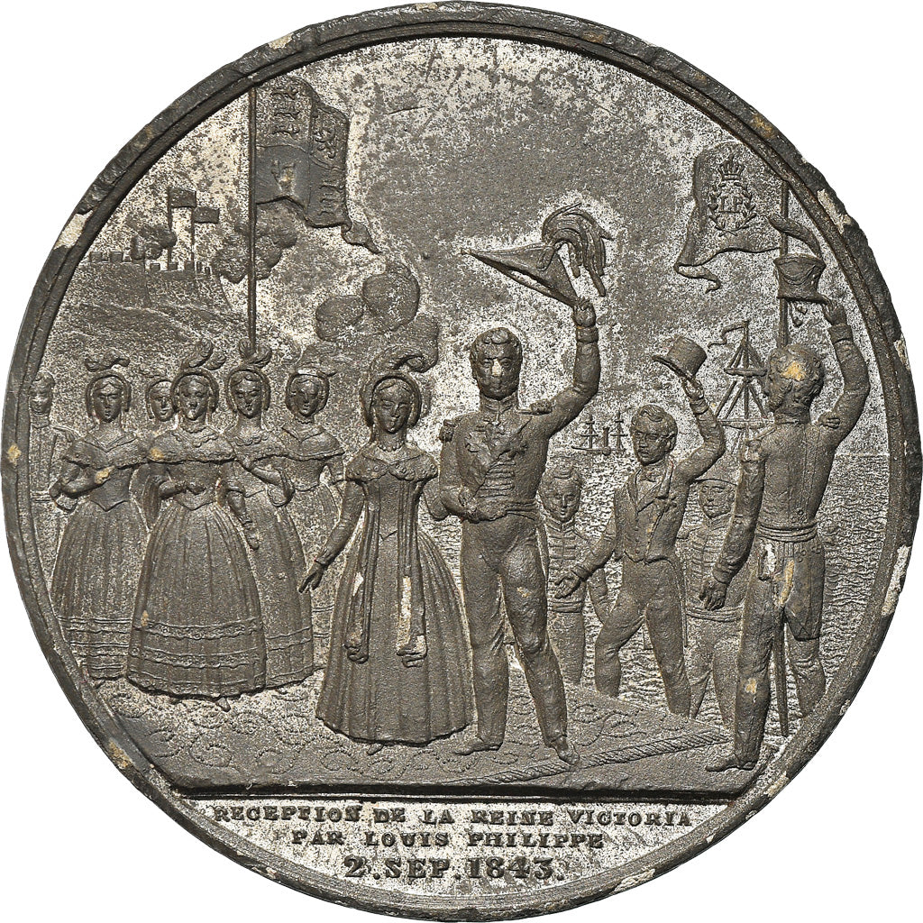 Frankreich, Medaille, Visit of Queen Victoria and Prince Albert to France