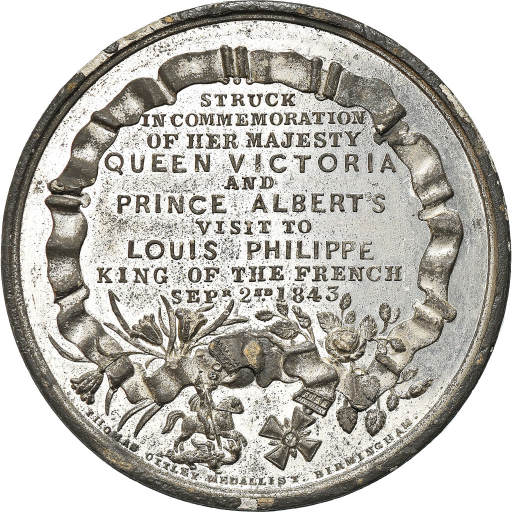 Frankreich, Medaille, Visit of Queen Victoria and Prince Albert to France