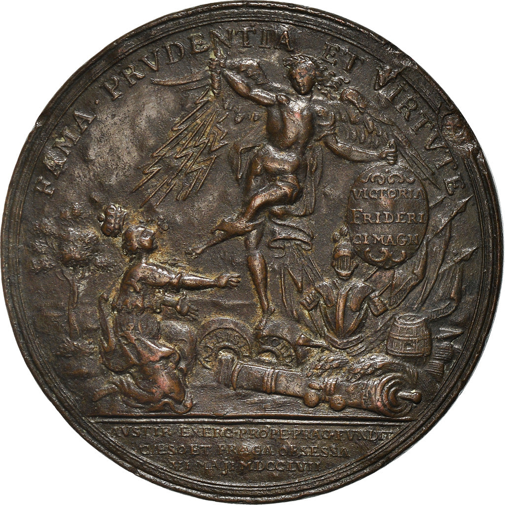 Germany, Medal, Frédéric II Le Grand, Bataille de Prague, History, 1757