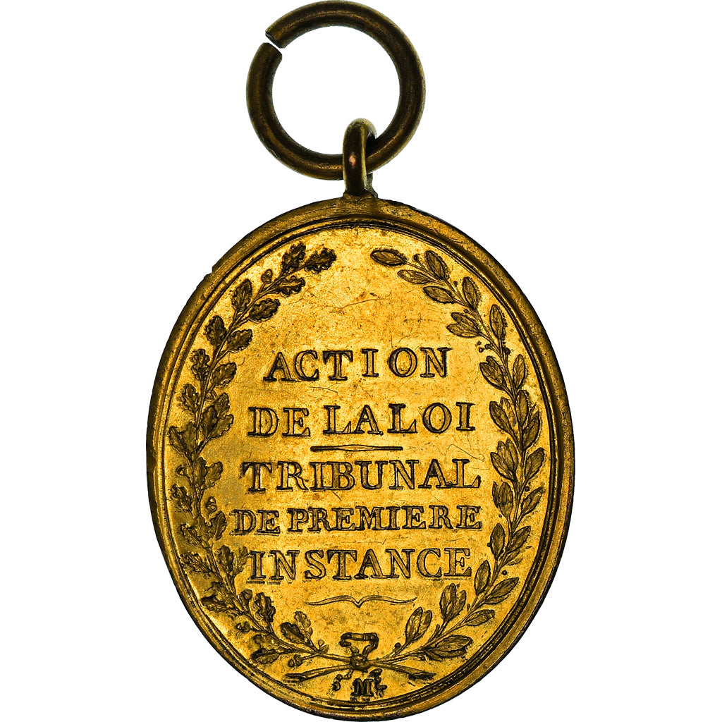 France, Medal, Constitution, Action de la Loi, Tribunal de Première Instance
