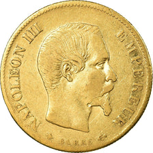 Monnaie, France, Napoleon III, Napoléon III, 10 Francs, 1860, Paris, TB+, Or