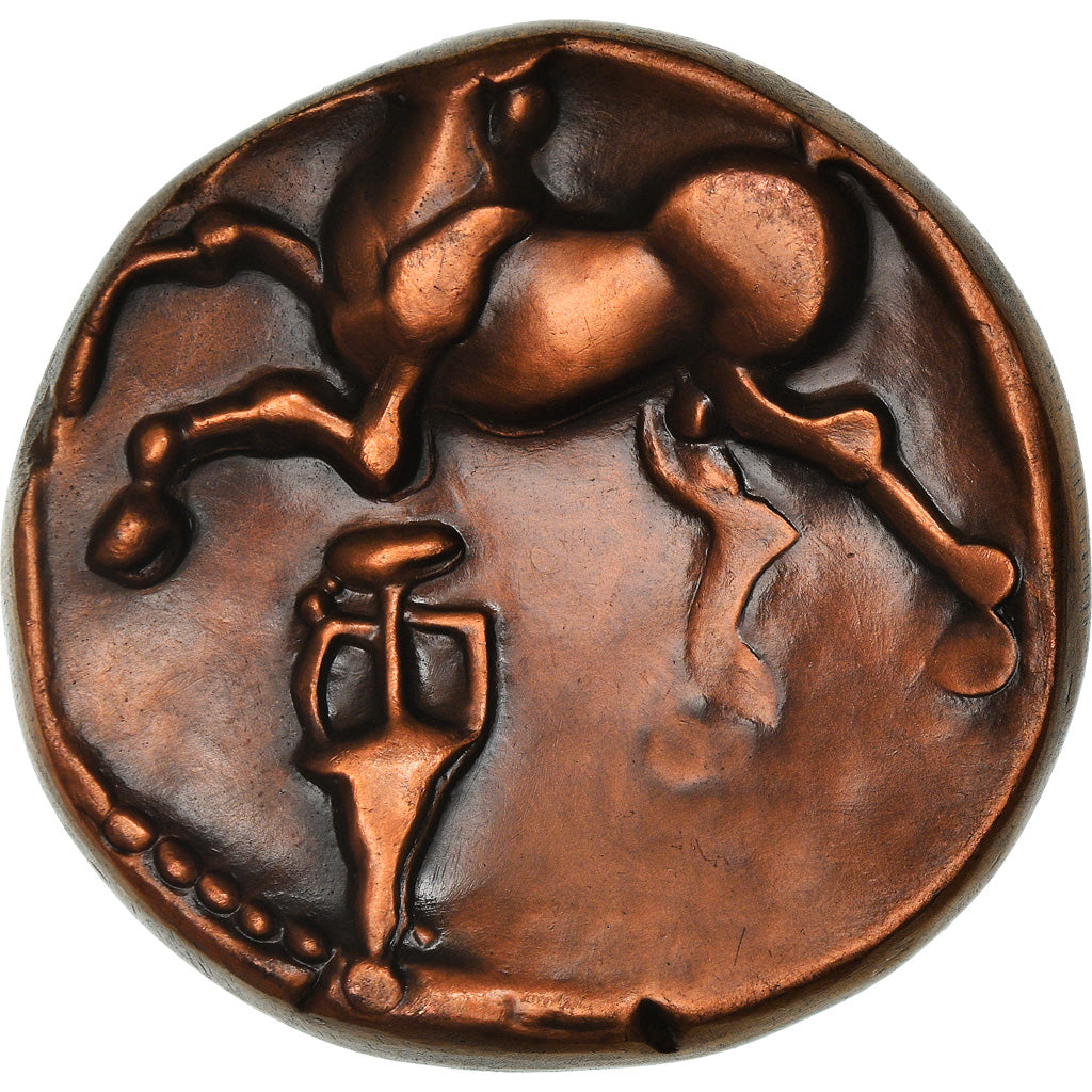 Francia, medaglia, Reproduction Monnaie Antique, Vercingétorix, History, SPL