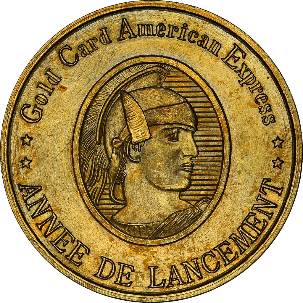 Francia, medalla, Lancement de la Gold Card American Express, Bank, MBC+, Bronce