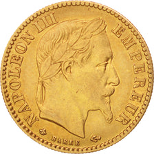 France, Napoléon III, 10 Francs, 1863, Paris, TTB, Or, KM:800.1, Gadoury 1015