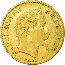 Coin, France, Napoleon III, Napoléon III, 10 Francs, 1865, Strasbourg