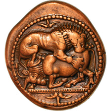 Francja, Medal, Reproduction, Macédoine, Tétradrachme, Lion et Taureau