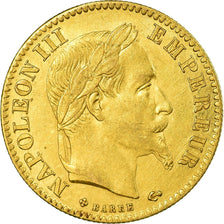 Coin, France, Napoleon III, Napoléon III, 10 Francs, 1866, Strasbourg