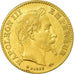 Moneta, Francia, Napoleon III, Napoléon III, 10 Francs, 1866, Strasbourg, BB+
