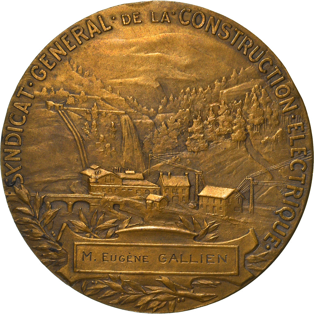 France, Medal, Syndicat Général de la Construction Electrique, Business &