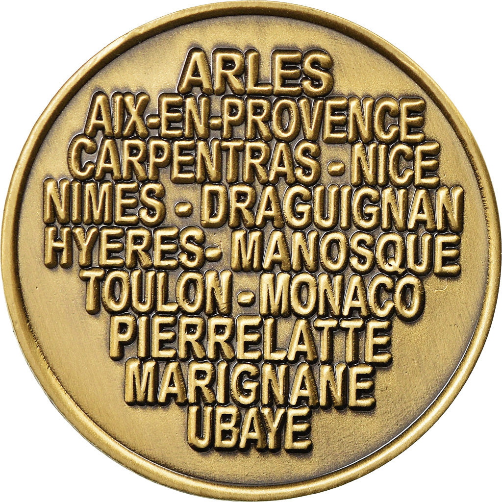 France, Medal, Groupe Numismatique de Provence, 2015, MS(65-70), Copper-Nickel