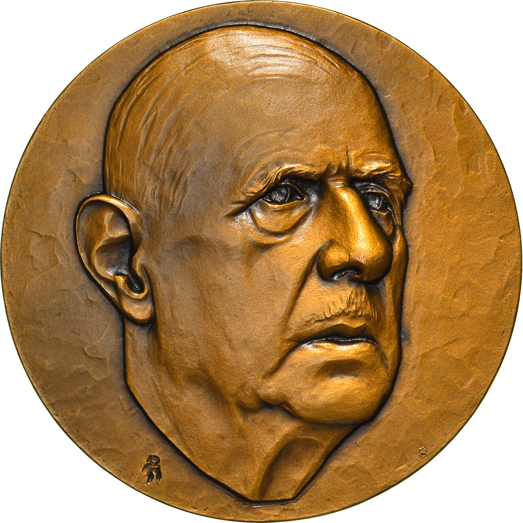 France, Médaille, Charles De Gaulle, Politics, SPL, Bronze