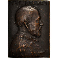 France, Médaille, Docteur Paul Delbet, Medicine, 1924, TTB+, Bronze