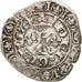 France, Charles V, Blanc with K, VF(30-35), Billon, Duplessy:363